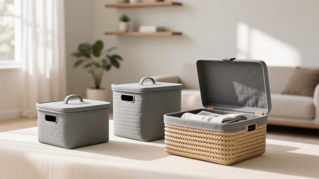 Where to Buy Grey Storage Baskets with Lids (2024 Guide)