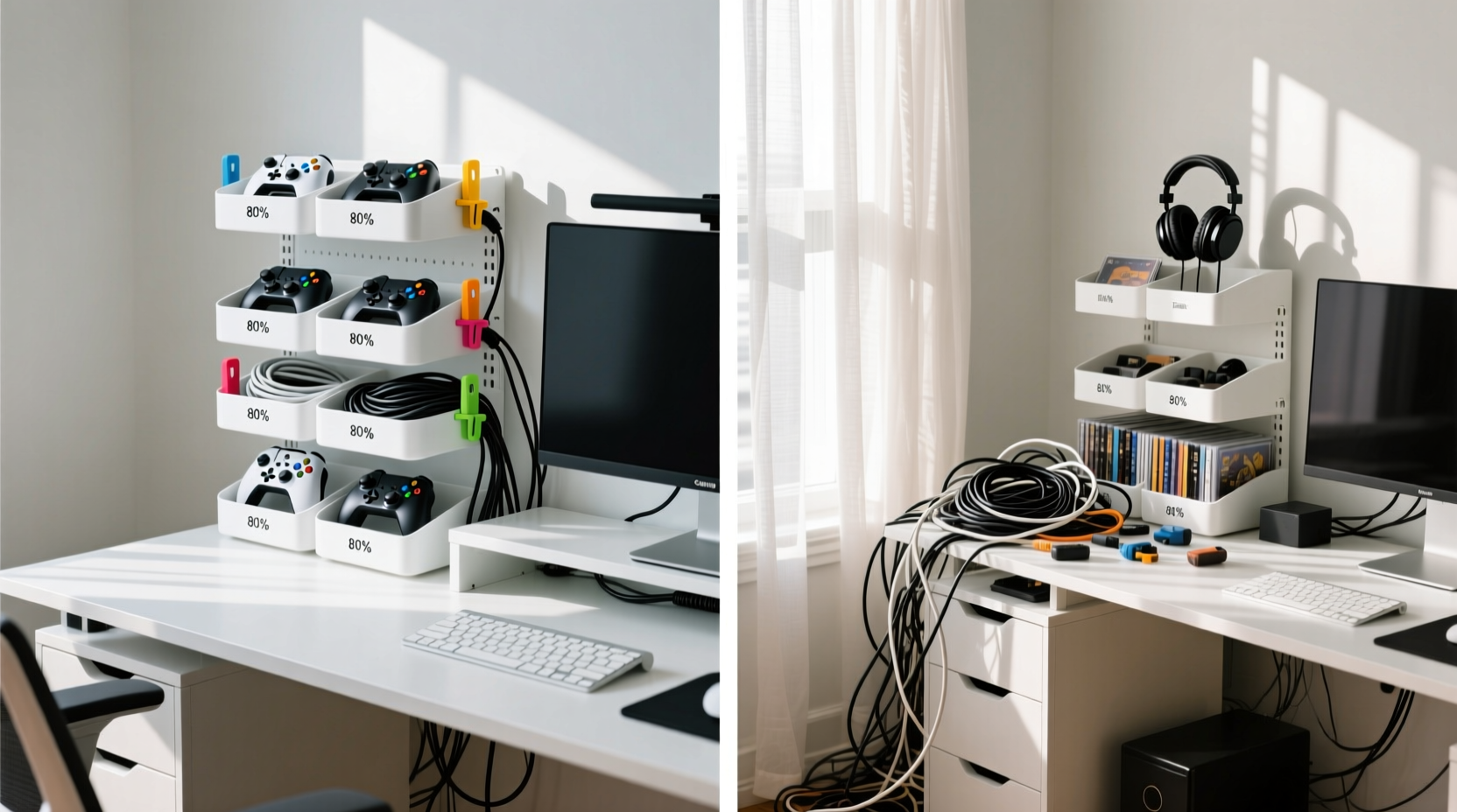 gaming gear closet organization tips