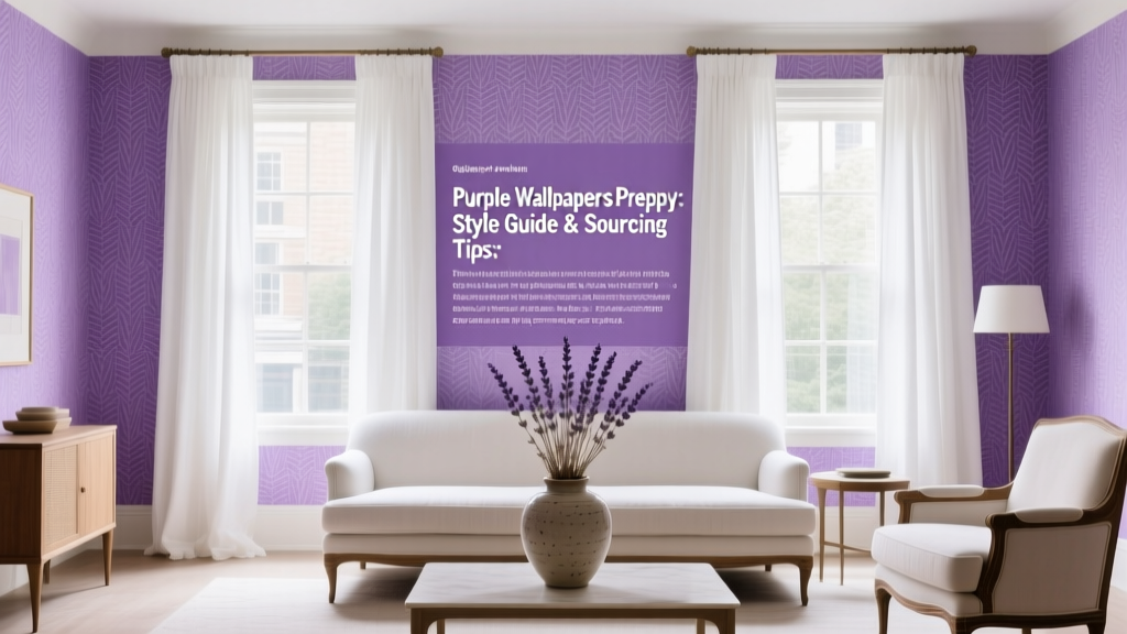 Purple Wallpapers Preppy: Style Guide & Sourcing Tips