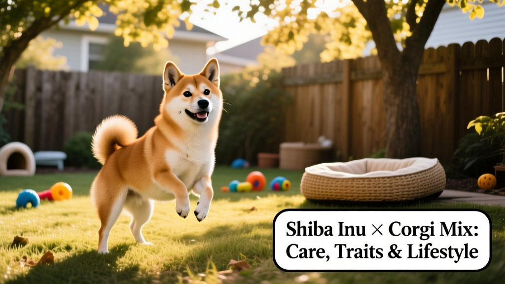 Shiba Inu Corgi Mix