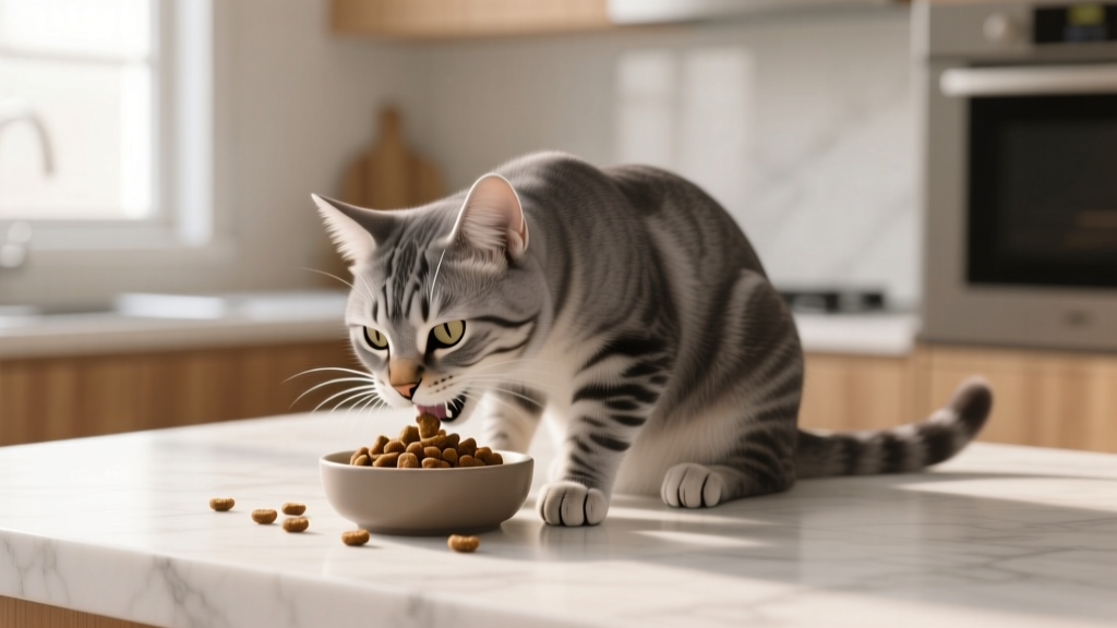 What Cats' Behavior Means When Eating Freeze-Dried Food