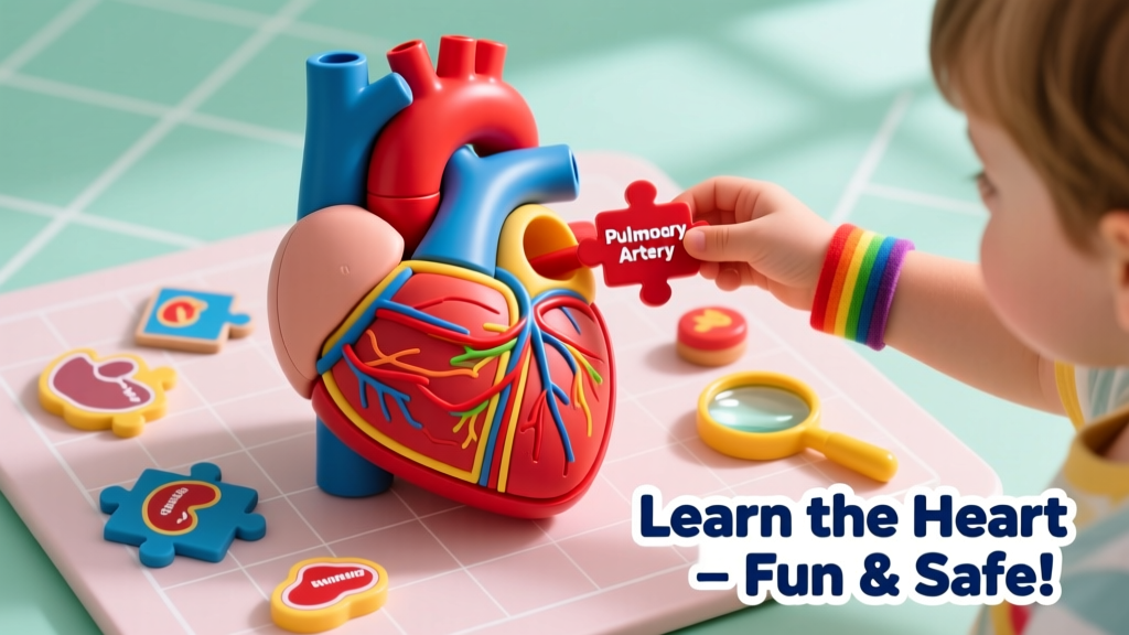Anatomy of the Heart Activity: A Child-Safe, Educationally Rigorous Approach to Cardiac Learning