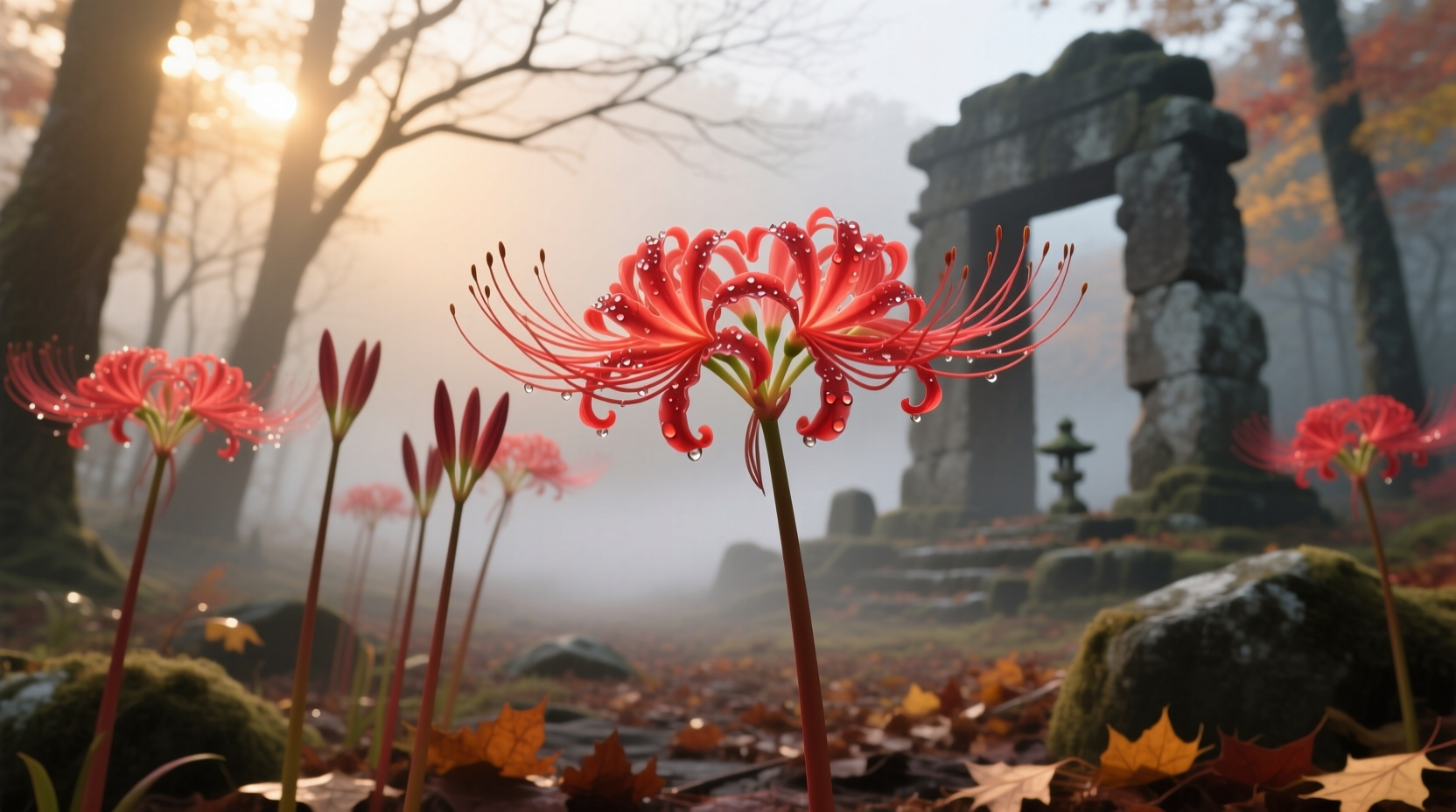 growing spider lilies lycoris