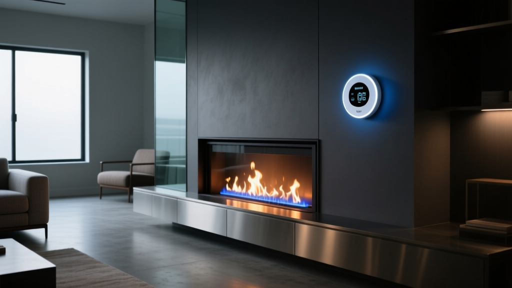 Smart Tech Add-Ons for the Lloyd Modern Gel Fuel Fireplace