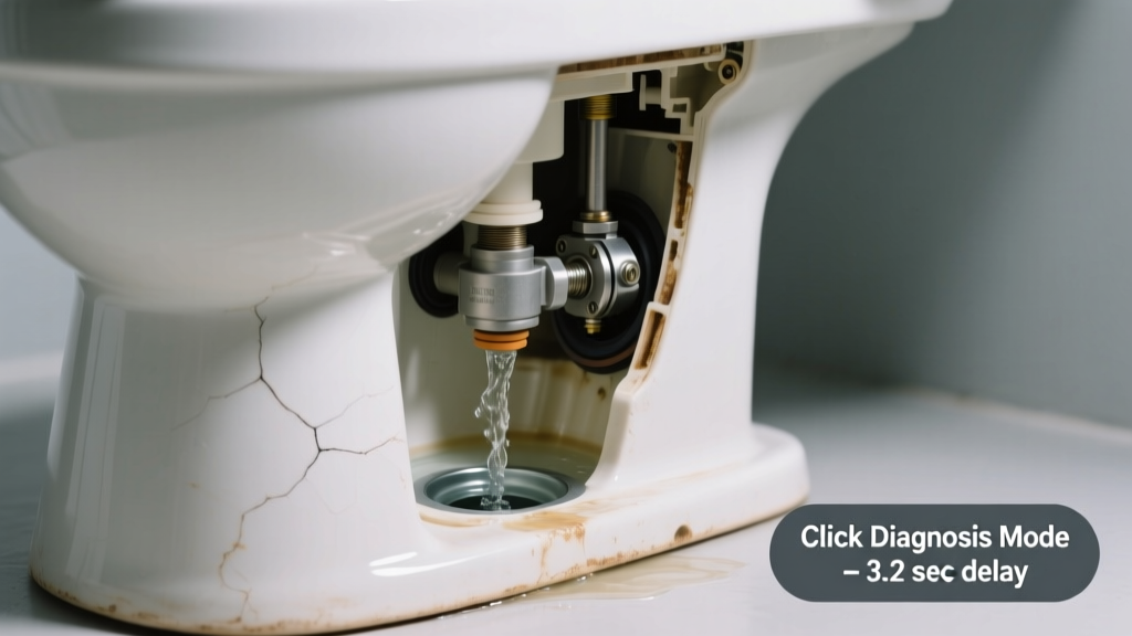 Clogged Toilet Making Clicking Sound: Quick Diagnosis