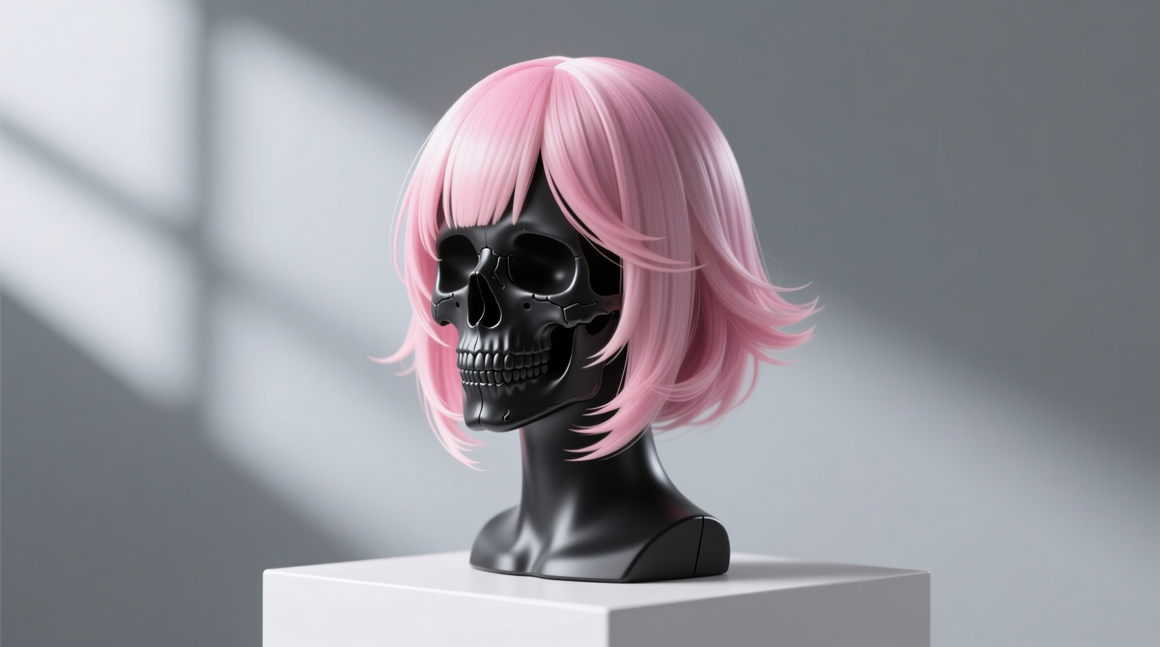 cosplay wig storage mannequin head method
