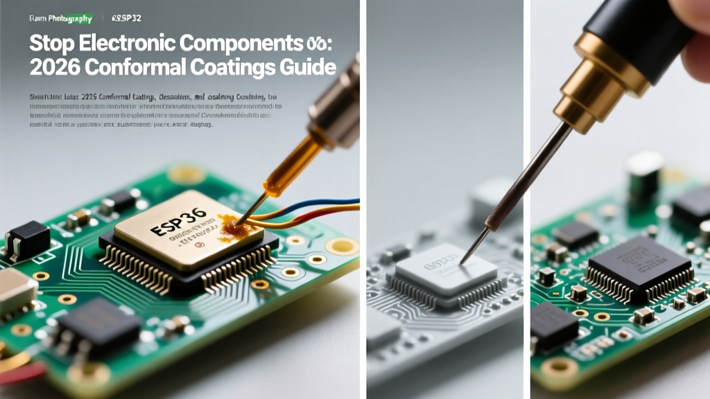 Stop Electronic Components Corrosion: 2026 Conformal Coatings Guide