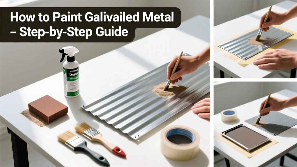 How to Paint Galvanized Metal: A Step-by-Step Guide