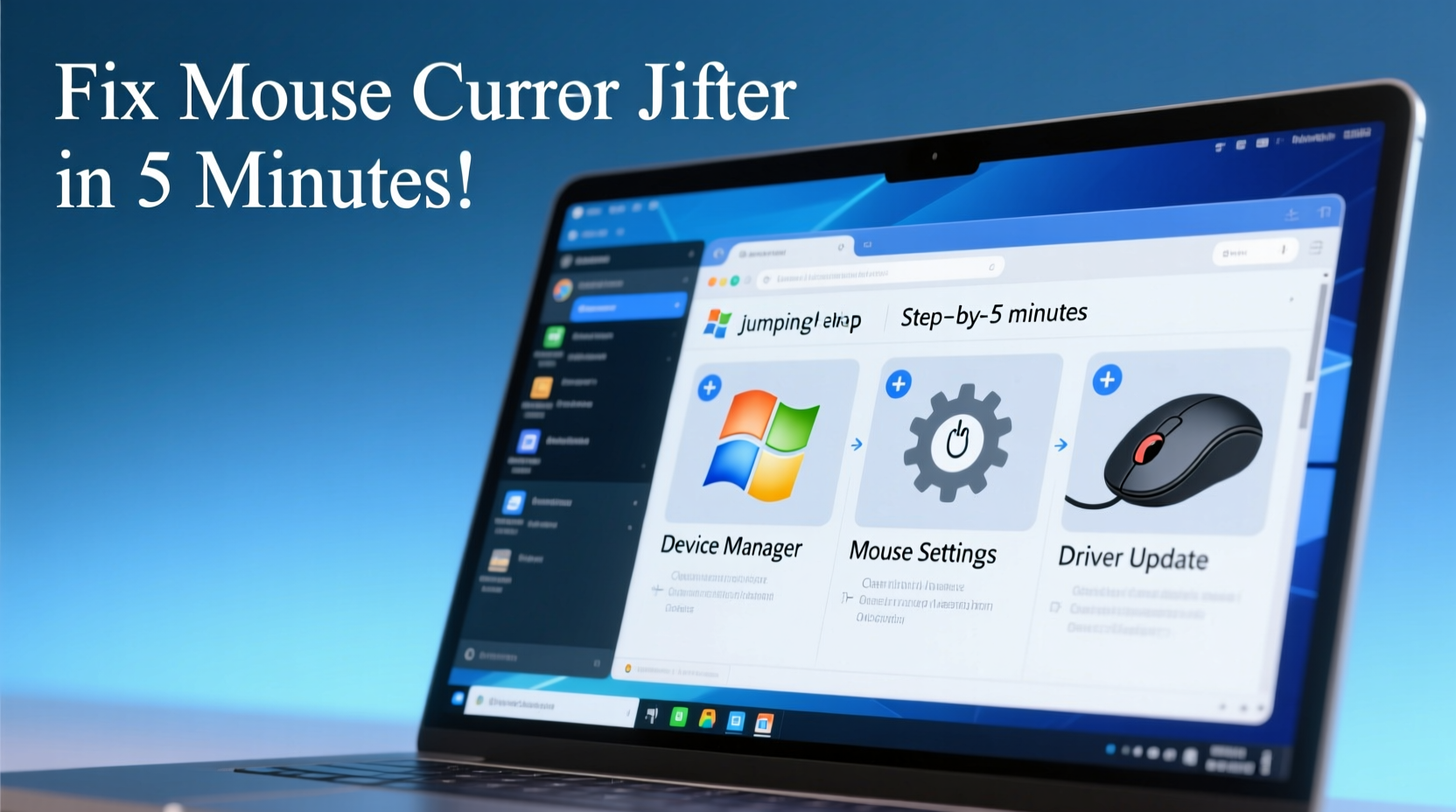 why is my mouse cursor jumping around fix it in minutes