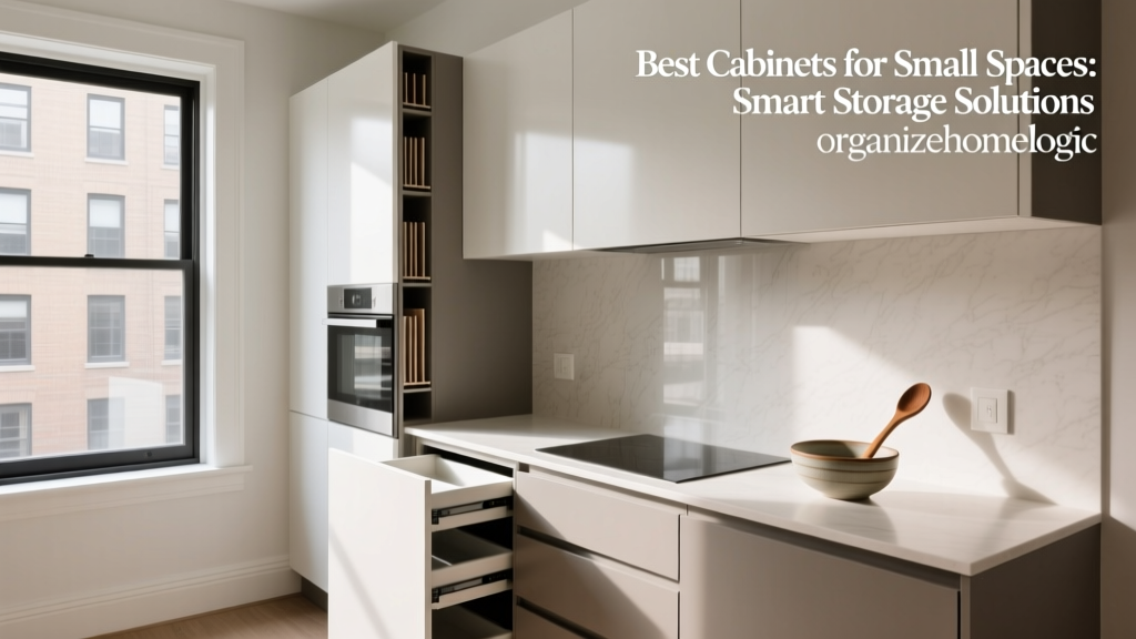 Best Cabinets for Small Spaces: Smart Storage Solutions