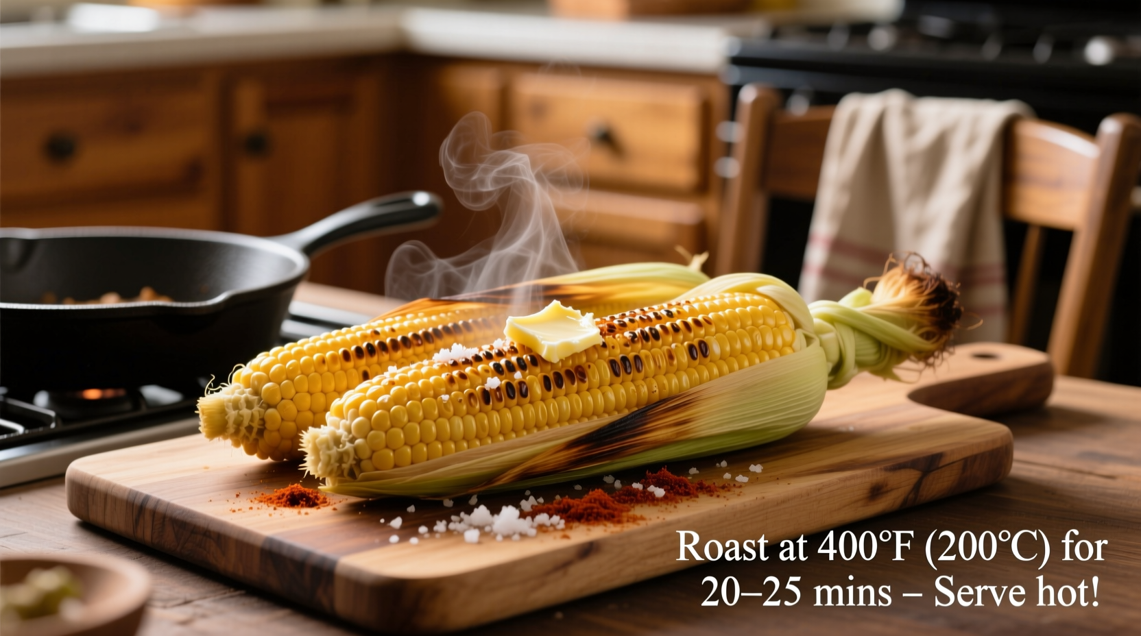 how to cook corn on cob in oven