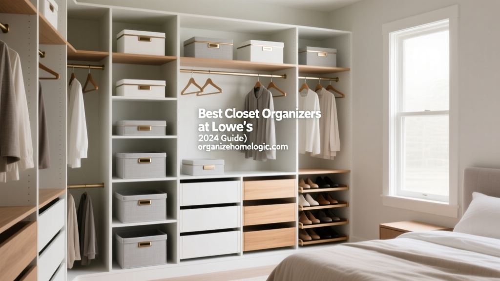 Best Closet Organizers at Lowe’s (2024 Guide)