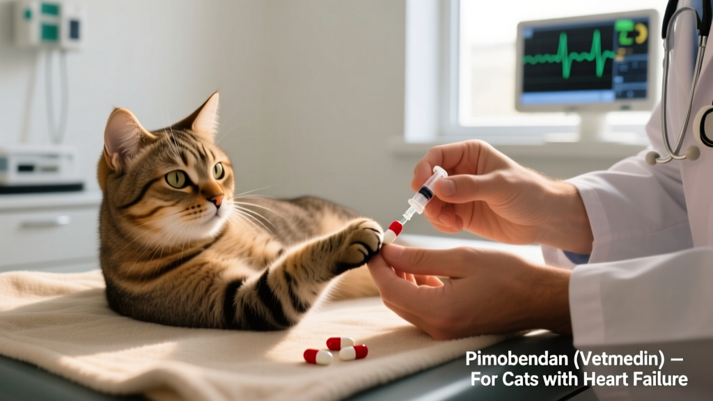 Using Pimobendan (Vetmedin) for Cats with Heart Failure