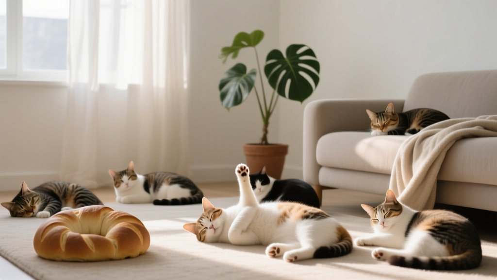 What Different Cat Behaviors Mean for Sleeping