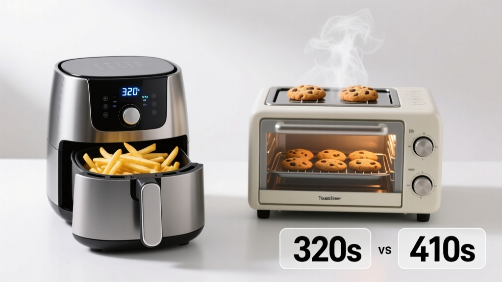 Air Fryer vs Toaster Oven Cooking Times: Real Data