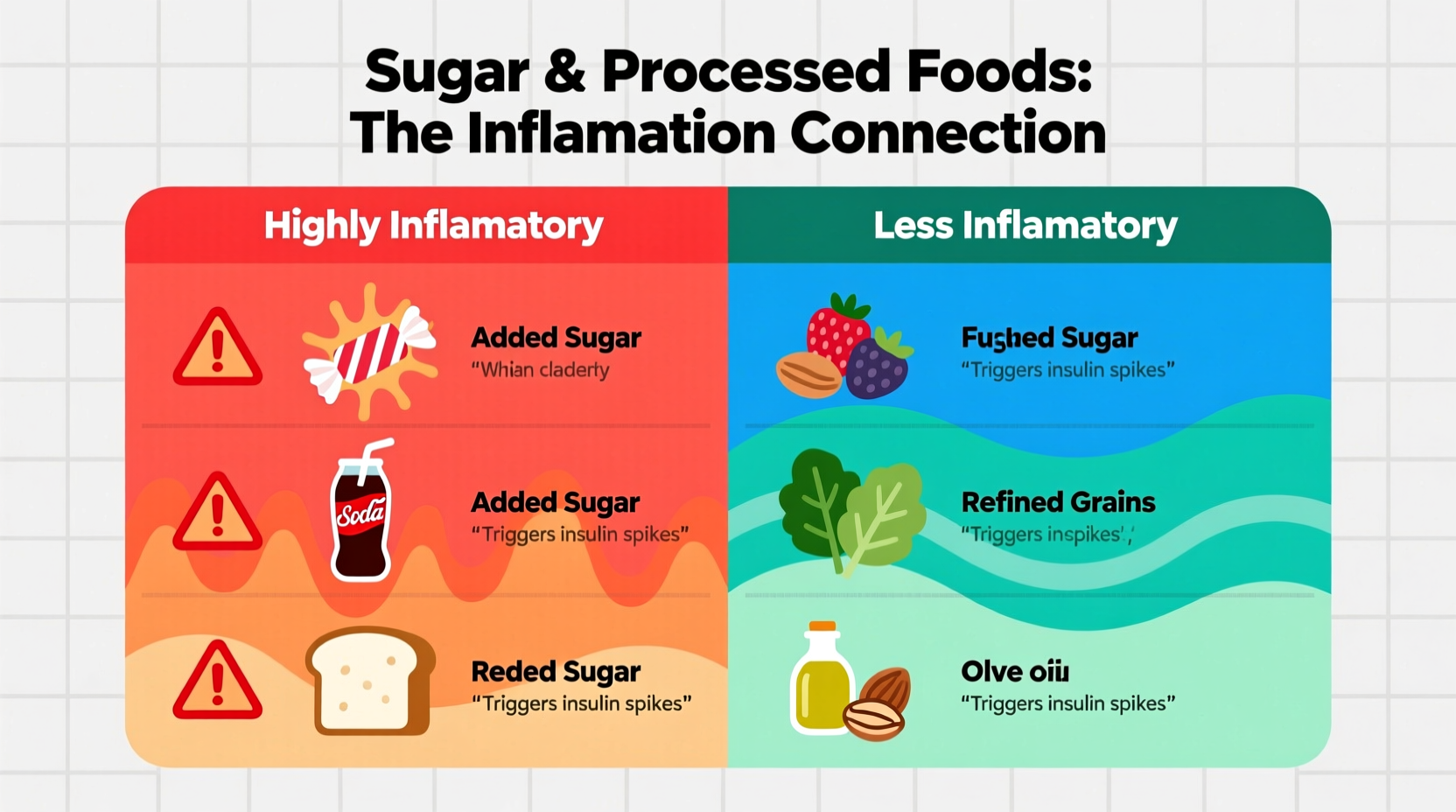 Entzündungsfördernde Lebensmittel: Wissenschaftlich gesichert