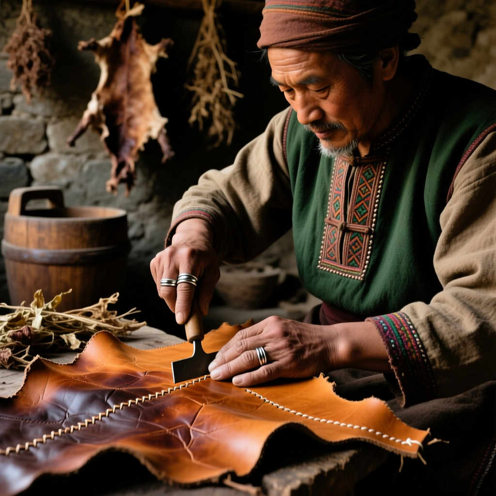 Traditional Leather Tanning Craftsmanship: A Living Heritage