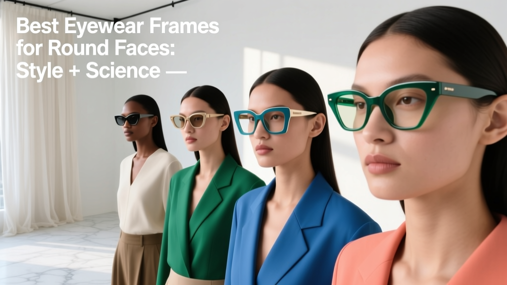 Best Eyewear Frames for Round Faces: Style + Science