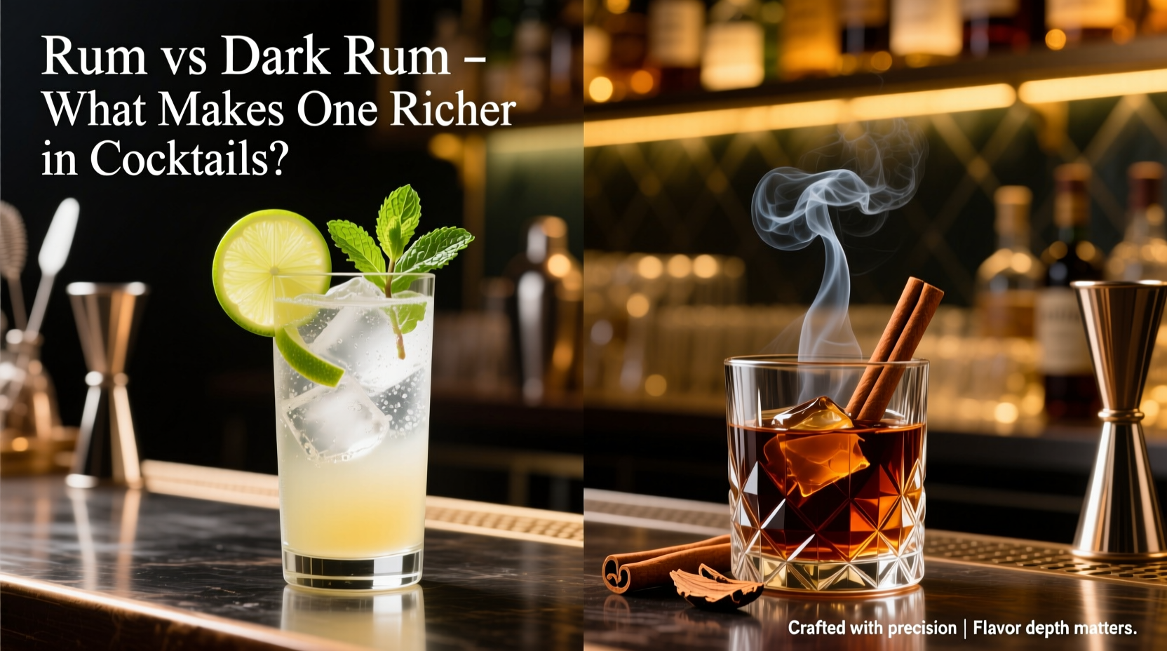 rum vs dark rum what makes one richer in cocktails