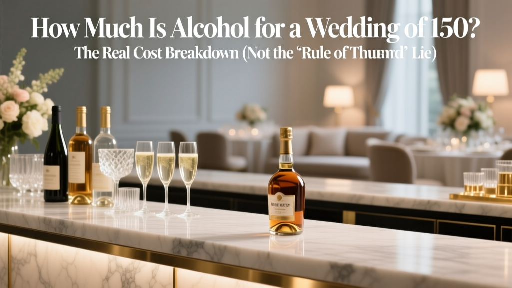 Wedding Alcohol Cost for 150 Guests (2026)