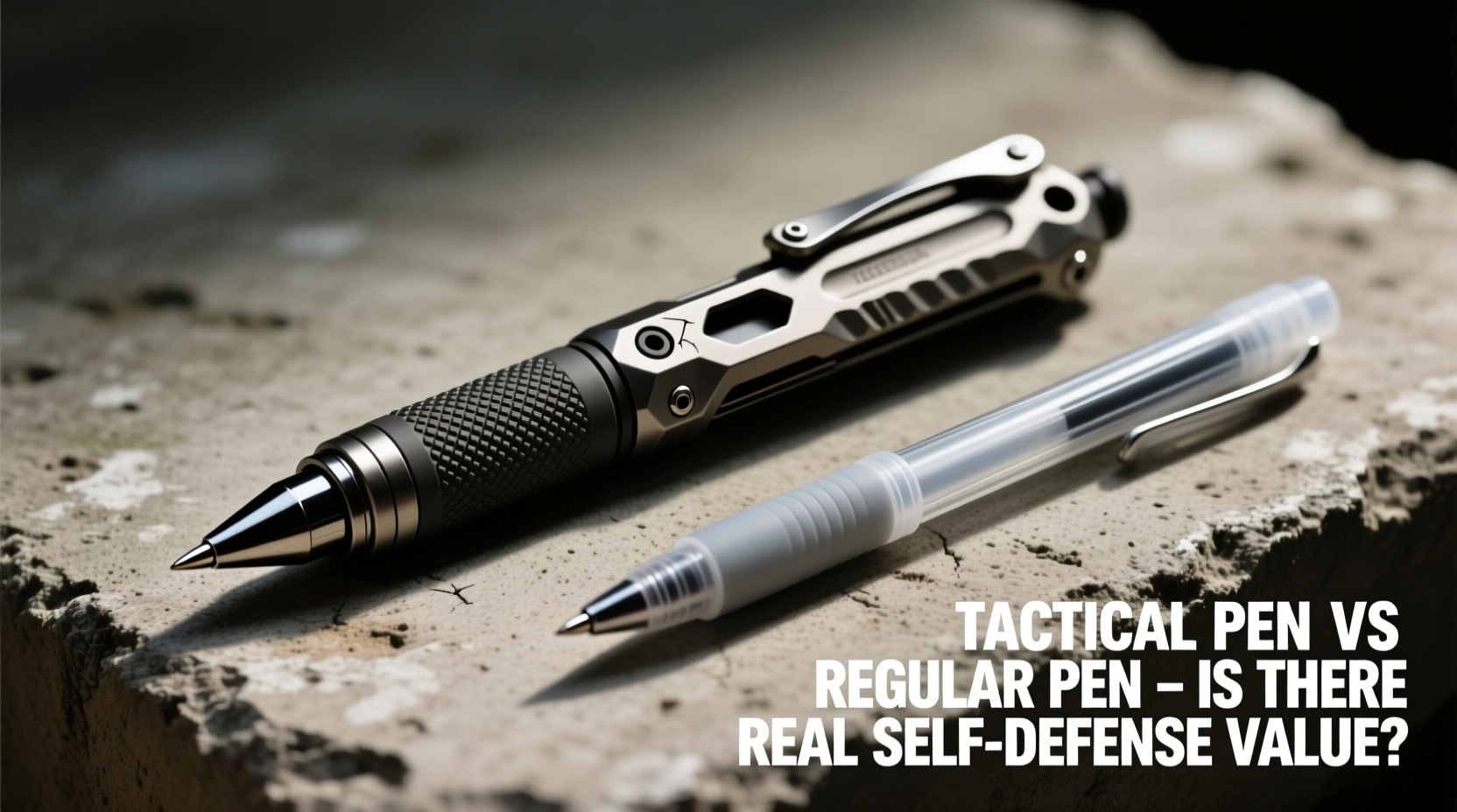 tactical pen vs regular pen is there real self defense value