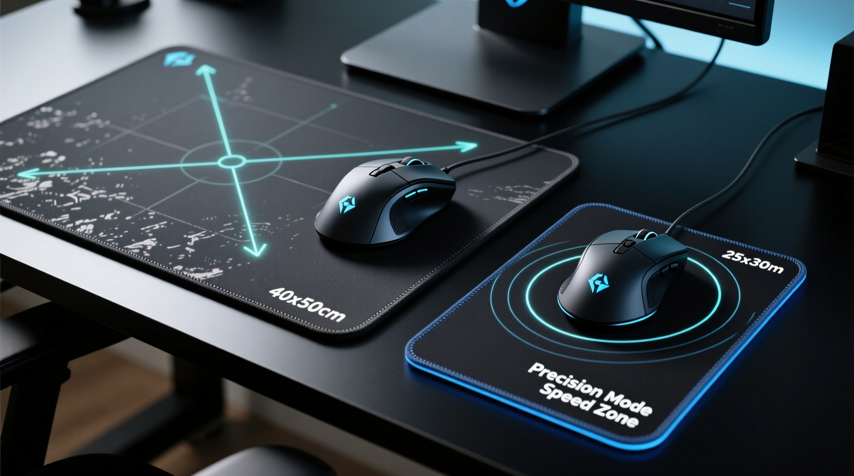 gaming mouse pad large vs small does size impact precision and speed