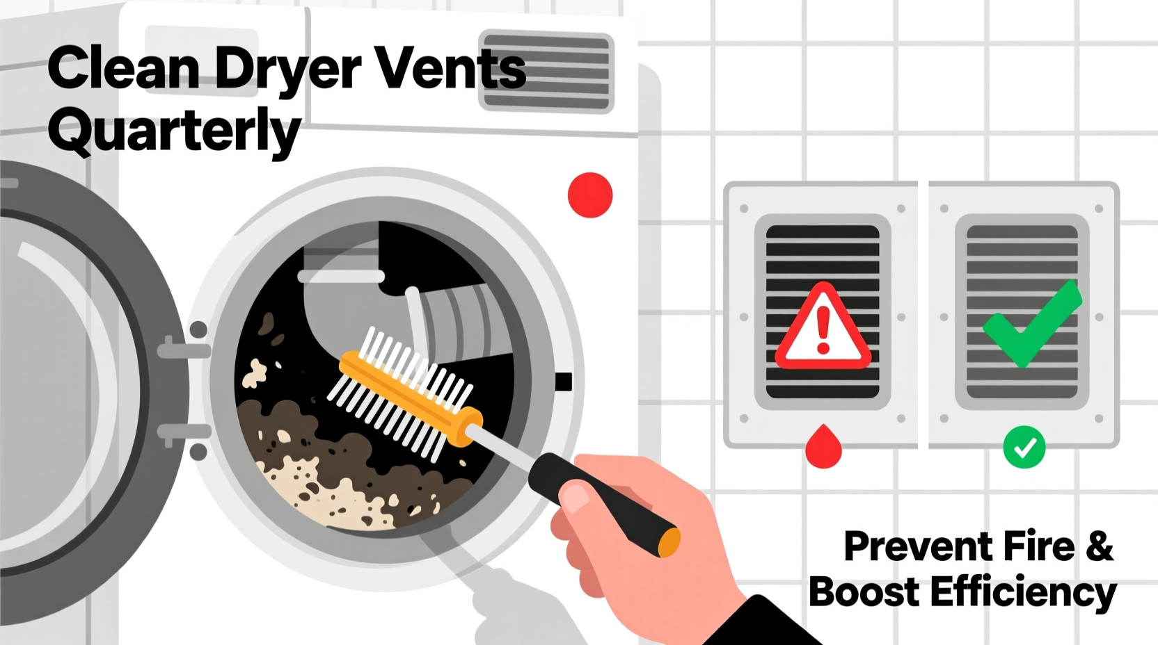 dryer vent cleaning brush kit vs robot