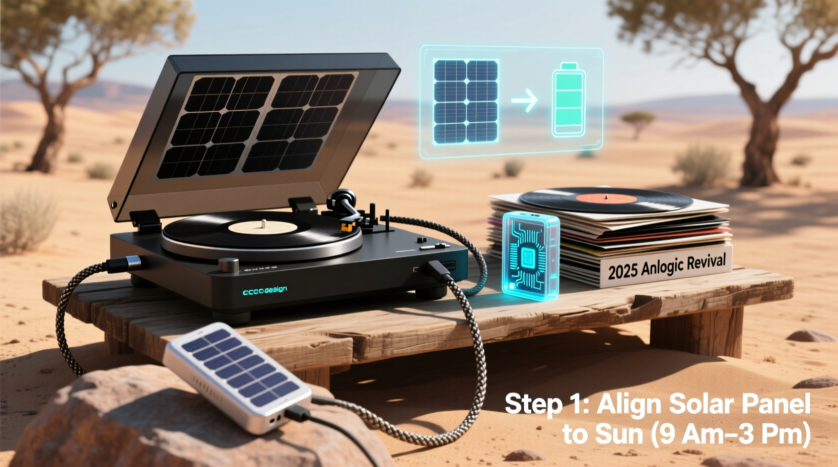 best solar powered turntables