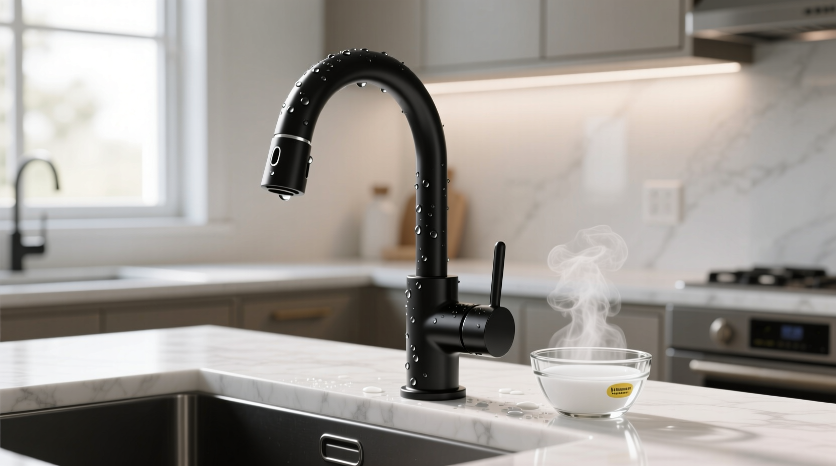 eco friendly cleaning tips for matte black faucets