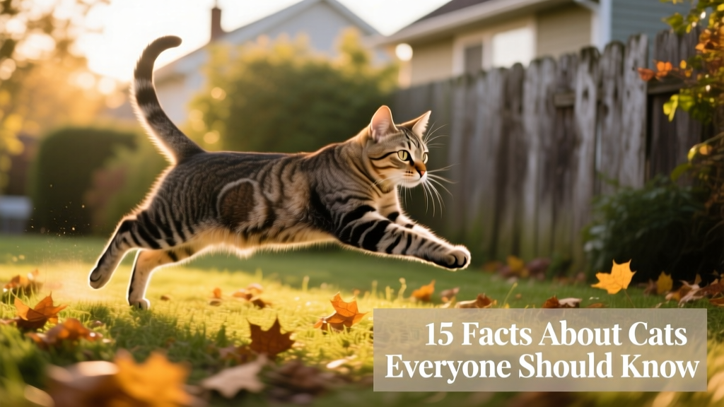 A cat running outdoors, mid-stride, showcasing speed and agility