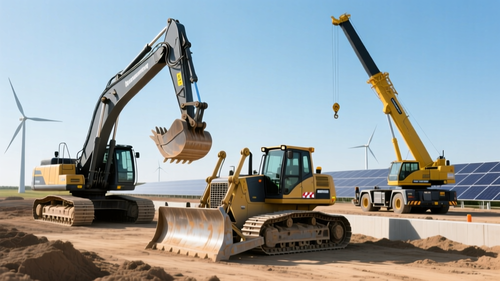 Heavy Equipment Servicing Safety in Renewable Construction
