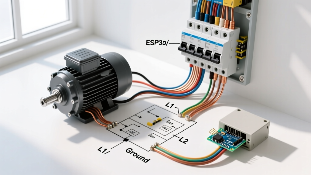 How to Wire a Motor to an Electrical Wiring Circuit Breaker Panel