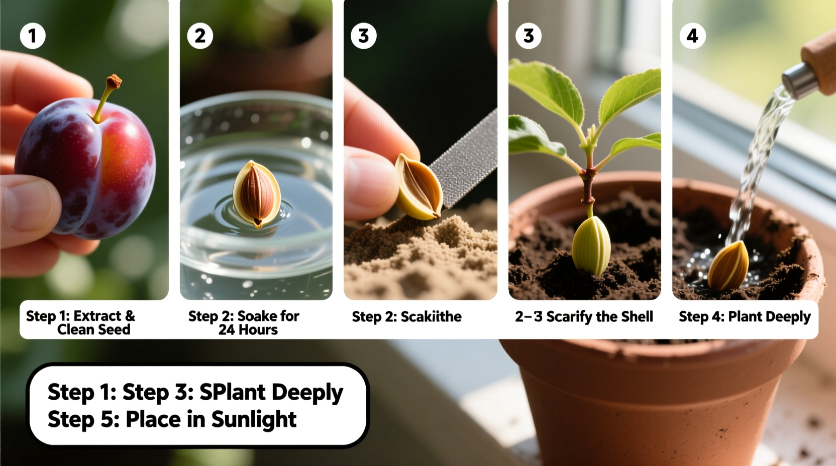 How to Plant a Plum Seed: Complete Step-by-Step Guide