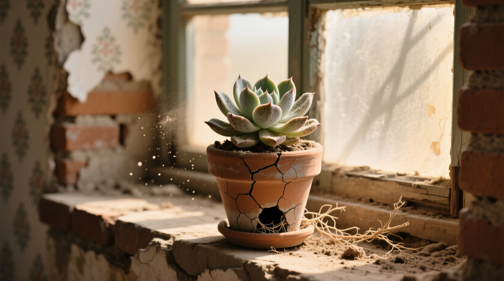 dusty plant