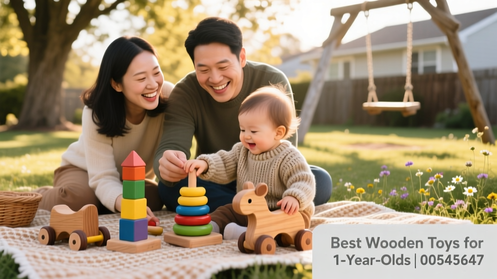 Best Wooden Toys for 1-Year-Olds: Developmentally Supportive, Safe, and Timelessly Engaging
