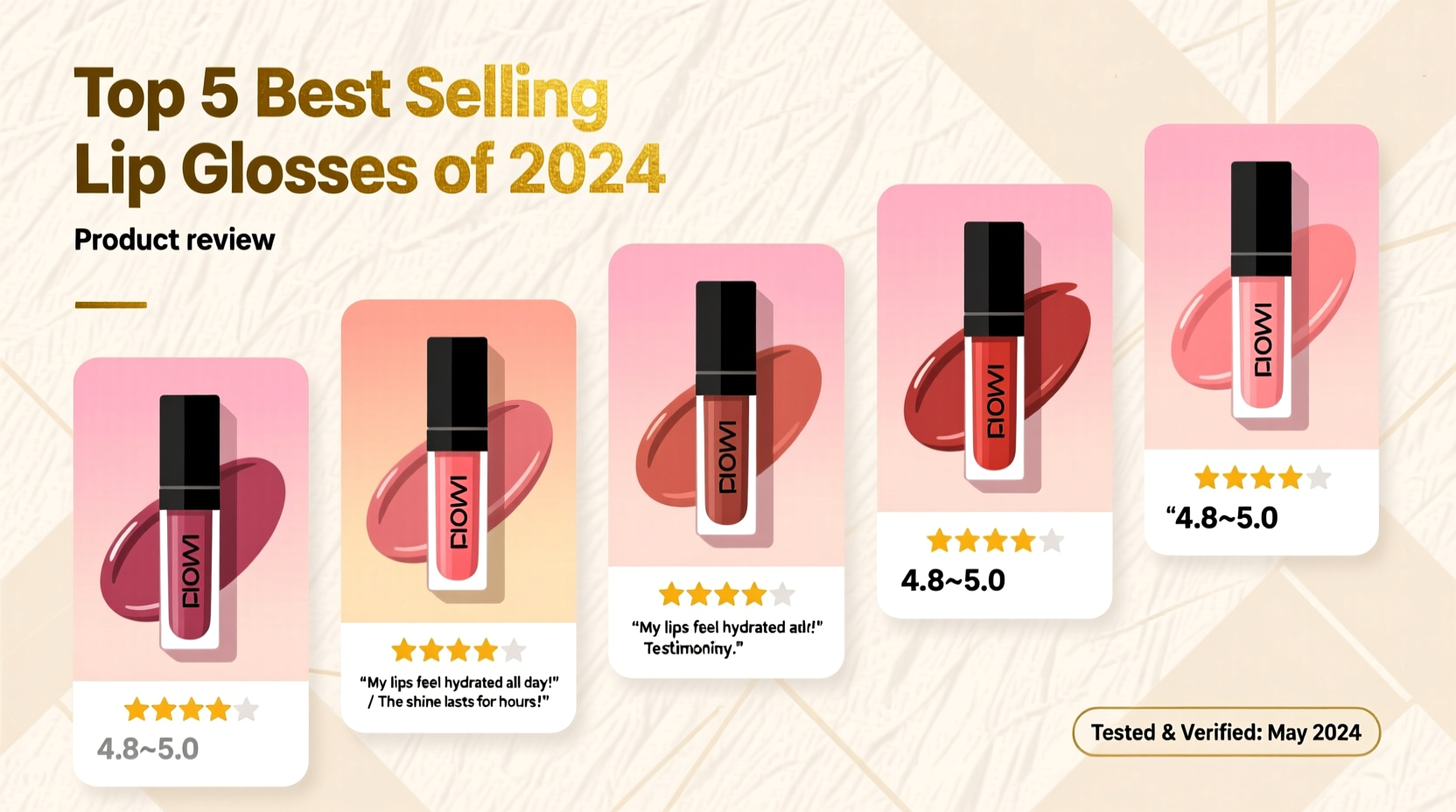 best selling lip gloss