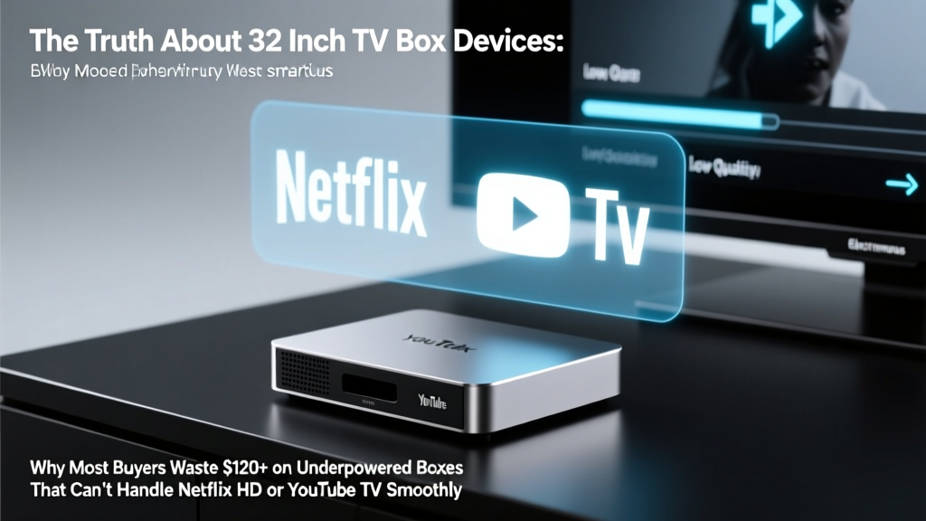 The Truth About 32 Inch Tv Box Devices: Why Most Buyers Waste $120+ on Underpowered Boxes That Can’t Handle Netflix HD or YouTube TV Smoothly