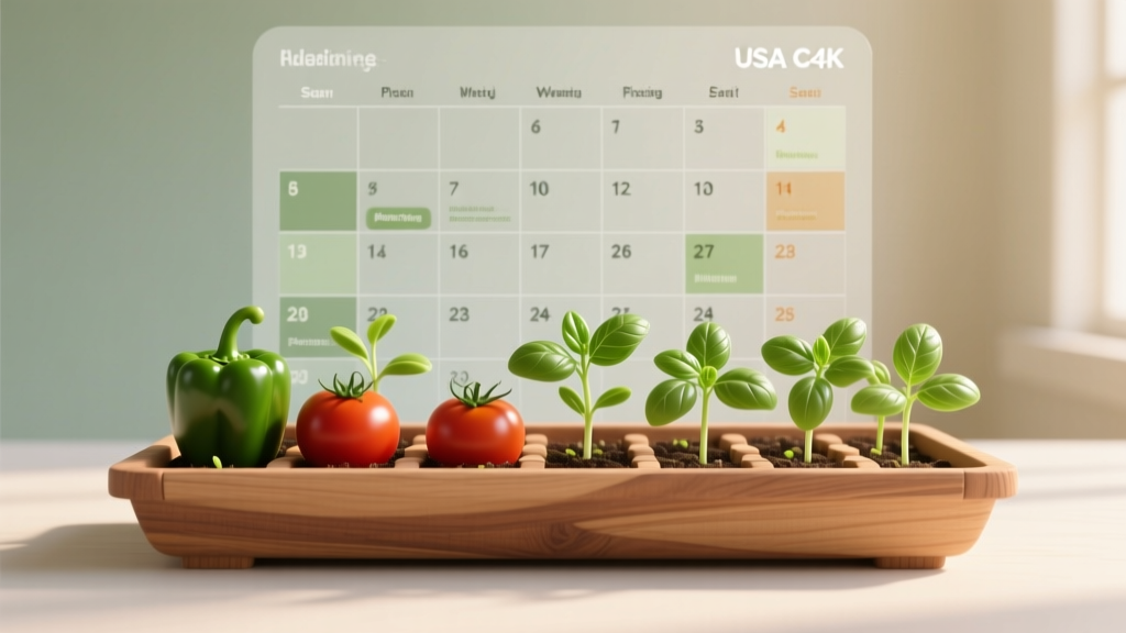 Indoor Seed-Starting Calendar by Zone (2026)