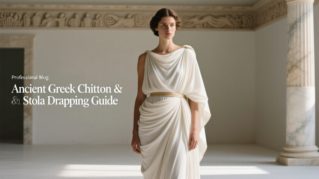 2026 Guide to Draping the Greek Chiton and Roman Stola