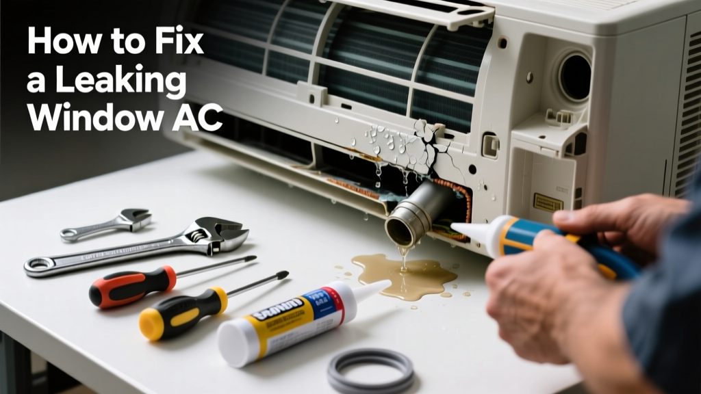 How to Fix a Leaking Window Air Conditioner