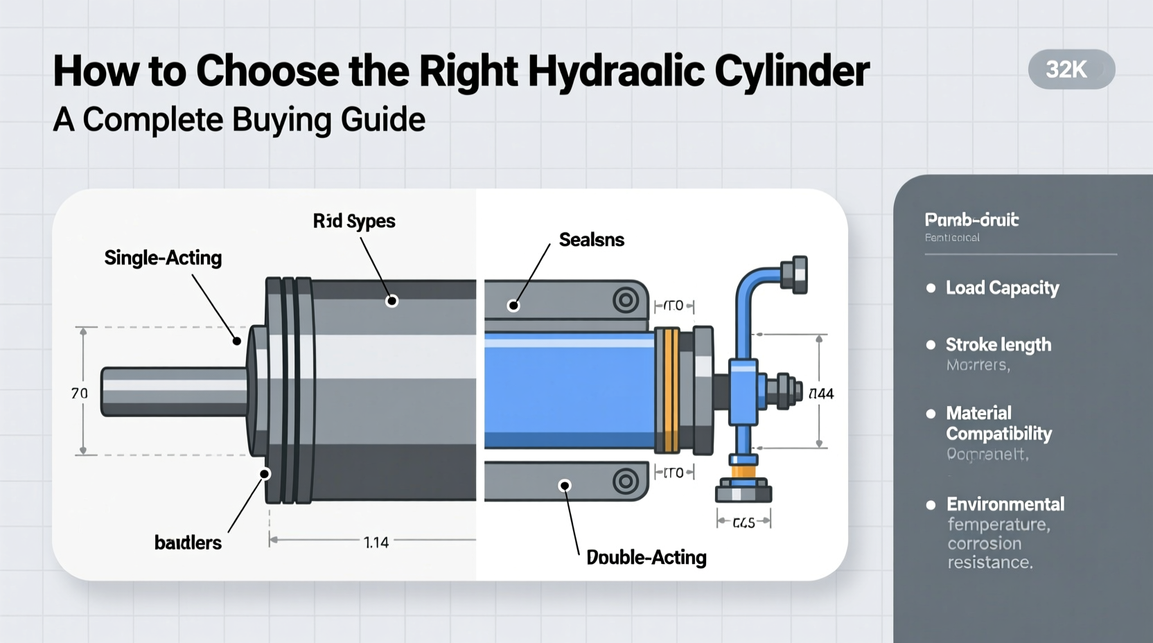 How to Choose the Right Hydraulic Cylinder: A Complete Buying Guide
