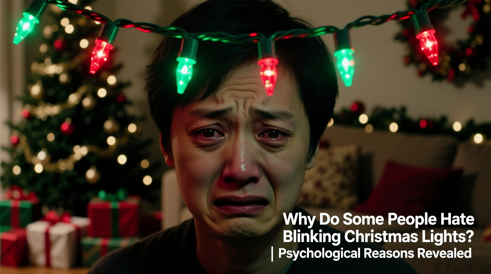 why do some people hate blinking christmas lights psychological reasons revealed