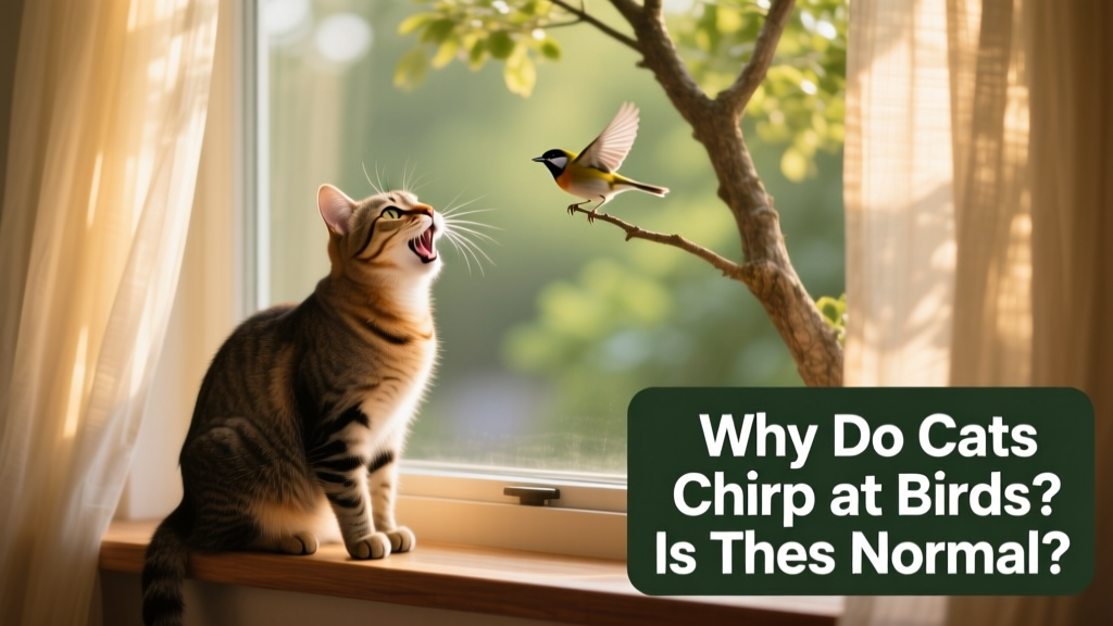 Why Do Cats Chirp at Birds? Is This Normal?