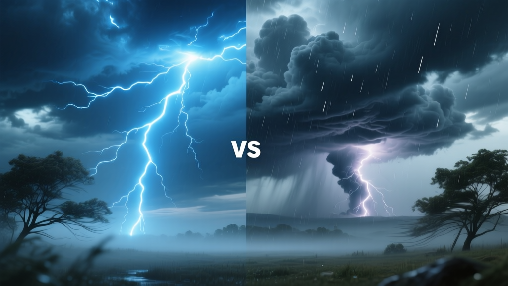 Lightning vs Storm: Dream Symbol Comparison