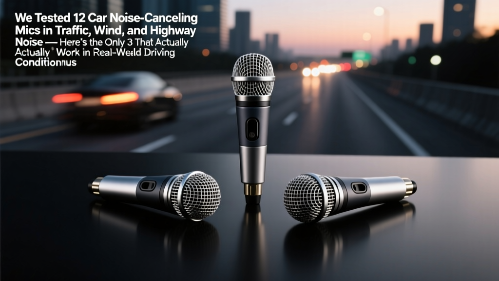 We Tested 12 Car Noise-Cancelling Mics in Traffic, Wind, and Highway Noise — Here’s the Only 3 That Actually Work in Real-World Driving Conditions