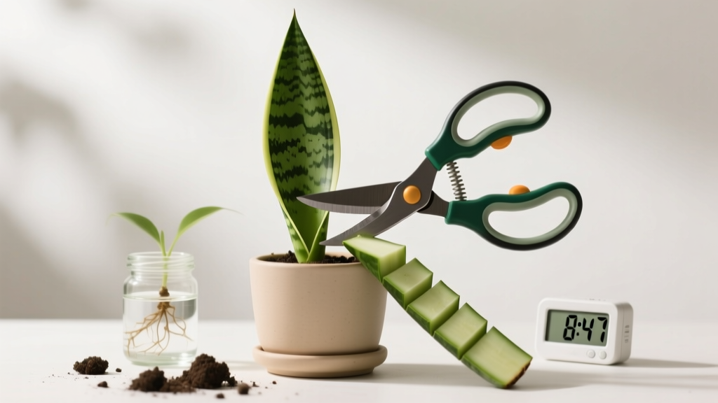 Snake Plant Propagation: 5 Foolproof Cutting Steps