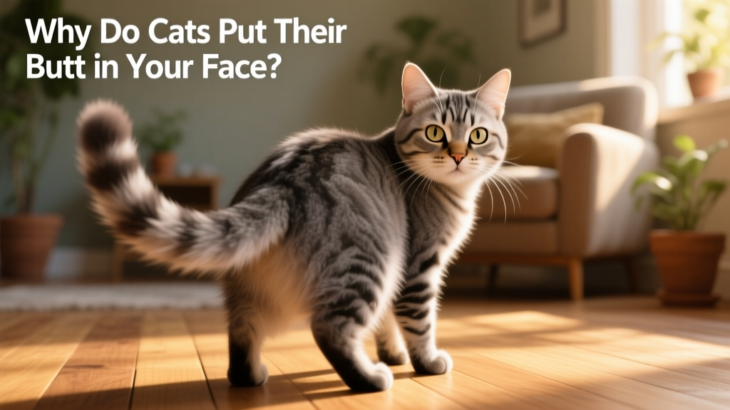 Why Do Cats Put Their Butt in Your Face? We Got to The Bottom of This Strange Behavior