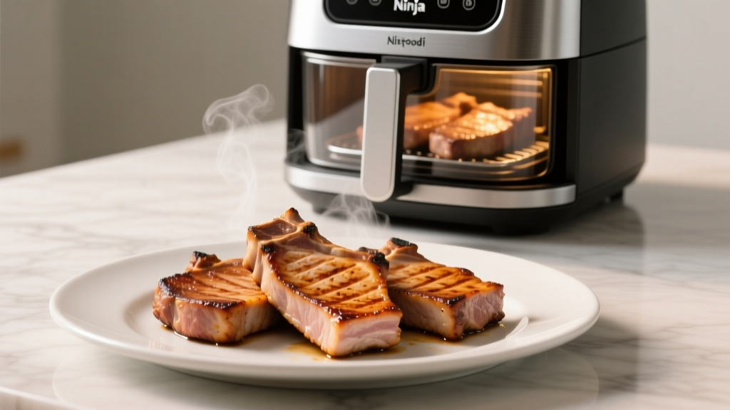 Perfect Pork Chops in a Ninja Foodi Fryer (Easy & Crispy!)