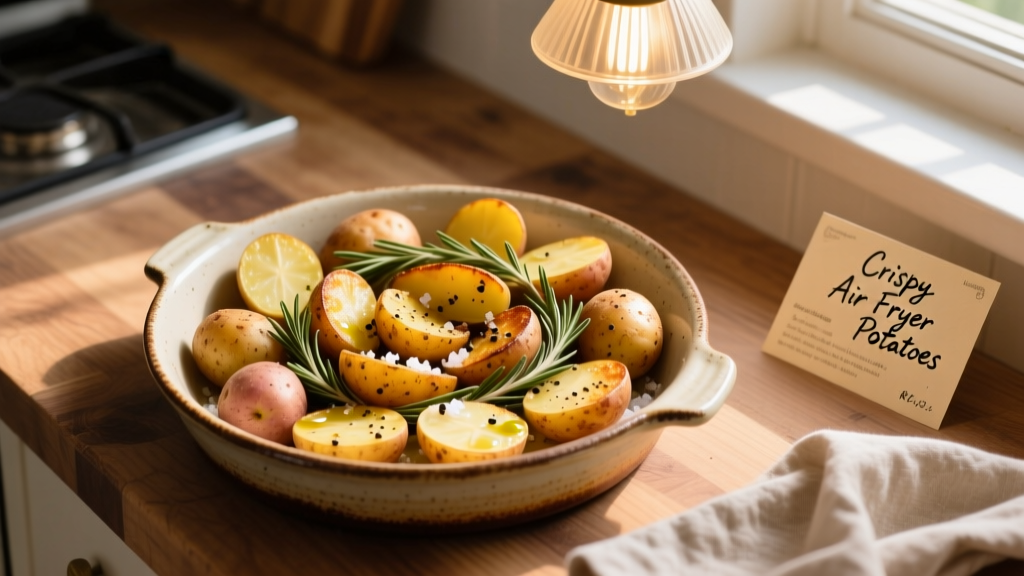 Perfect Air Fryer Potatoes: Crispy, Golden & Foolproof