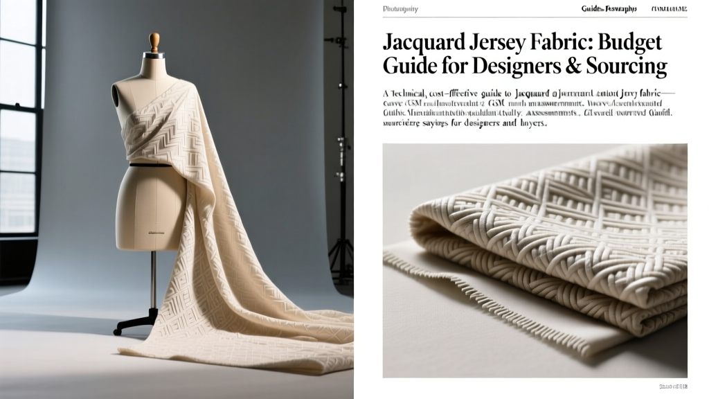 Jacquard Jersey Fabric: Budget Guide for Designers & Sourcing